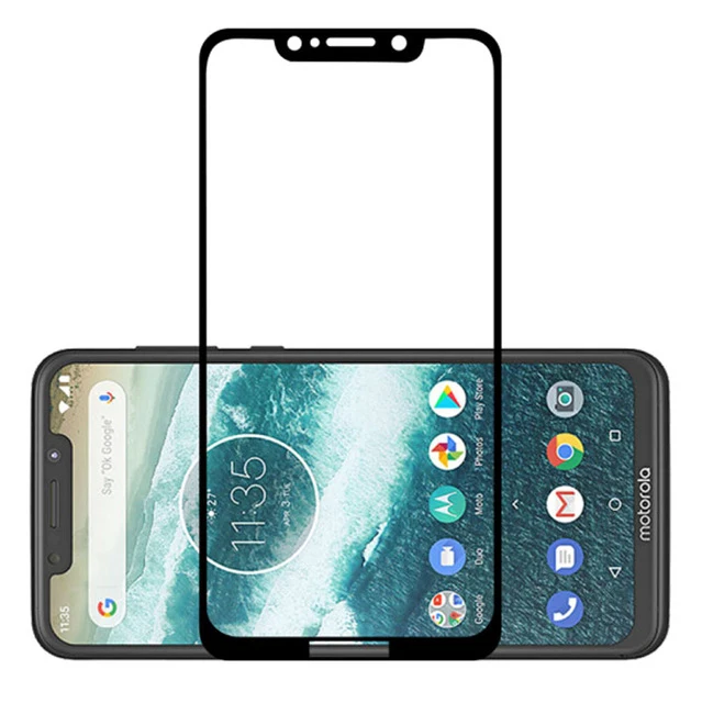 Закаленное 3d-стекло для Motorola One P30 Play 2 шт. | Мобильные телефоны и аксессуары