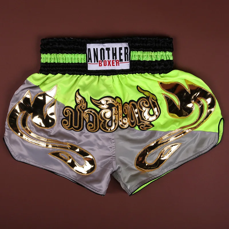 Спортивные свободные красивые боксерские шорты для мужчин Kick Mma Muay Thai борьбы с