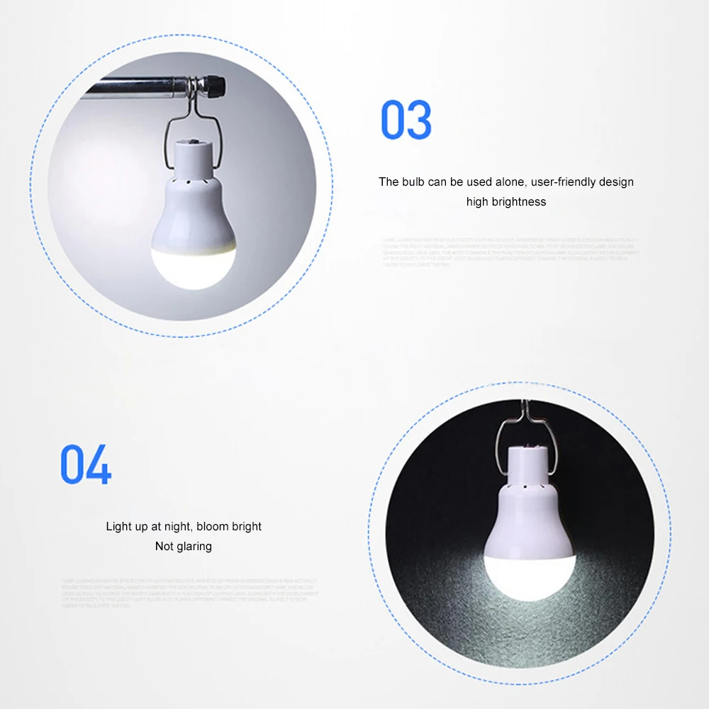 Портативная лампа для палатки 12LED Ночная солнечная панель кемпинговые огни с 3 0 м