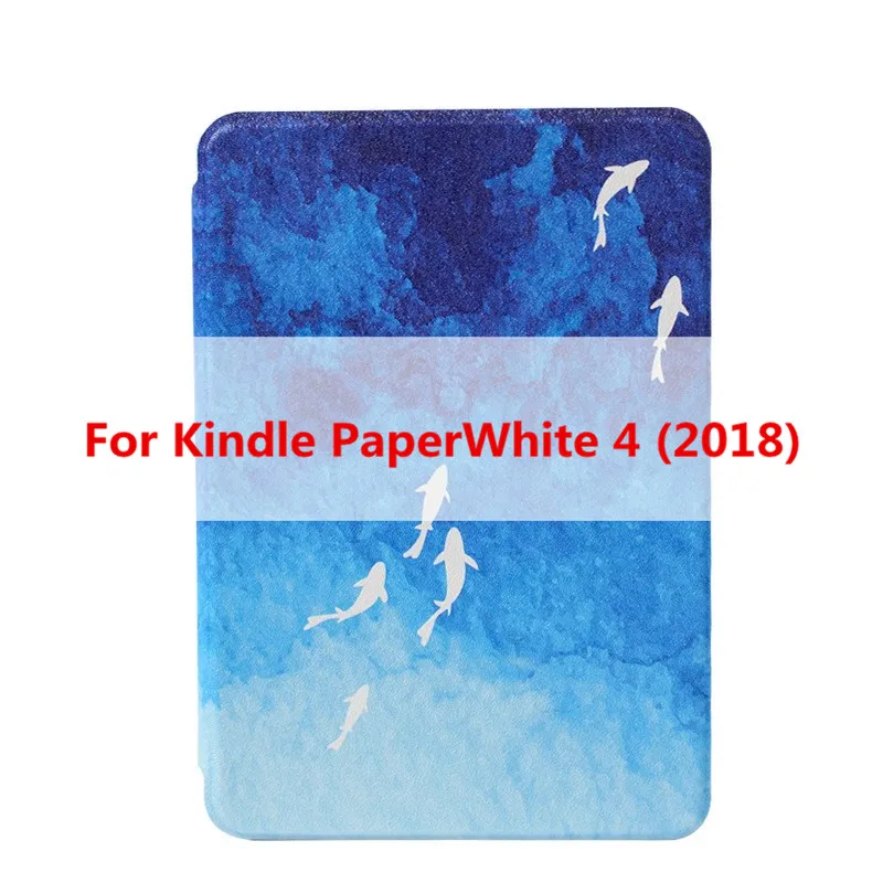Ультратонкий чехол-книжка для Amazon Kindle paper белый 1 2 3 4 чехол для Kindle paper Белый 2013 - Цвет: paperwhite 4-YU