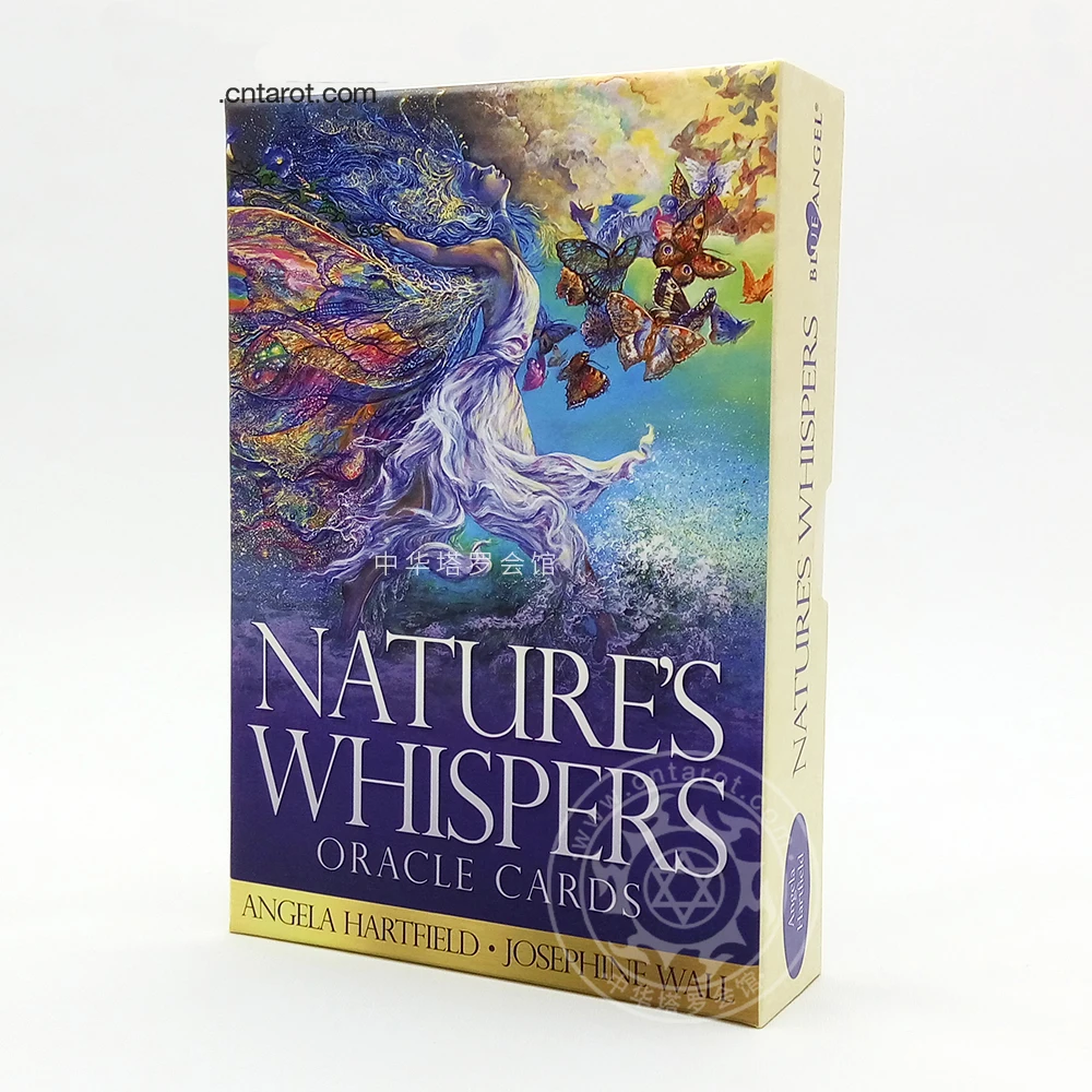 Natures Whispers Oracle Cards английская версия игральных карт настольная игра, карты Таро