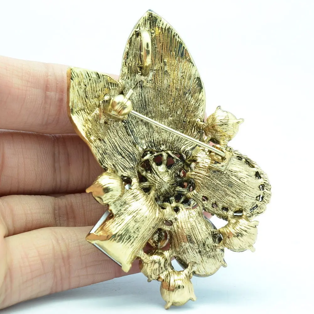 Женская Винтажная брошь в виде цветка или листа|brooch pendant|multicolor broochbouquet brooch |