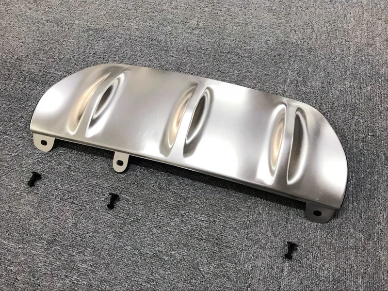 Аксессуары для Land Rover Range Velar 2017 2018 внешний стальной матовый задний бампер