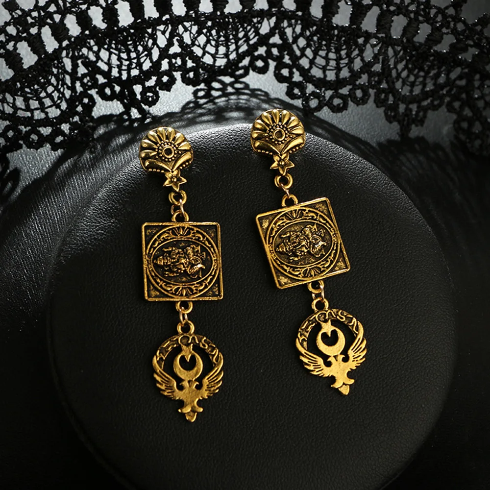 PrePiece Indian Religious Earring Retro Buddha Drop Earrings Ethnic Jewelry Accessories for Shopping/Daily 2018 New PE1340 | Украшения и