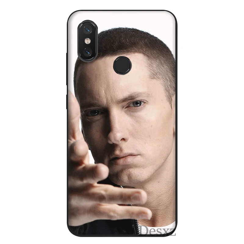 Чехол для телефона Xiaomi MiMAX3 6 8 9 10 SE A1 2 3 9T CC9 E Pro LiteSilicone Cover исполнитель хип хоп рэппер