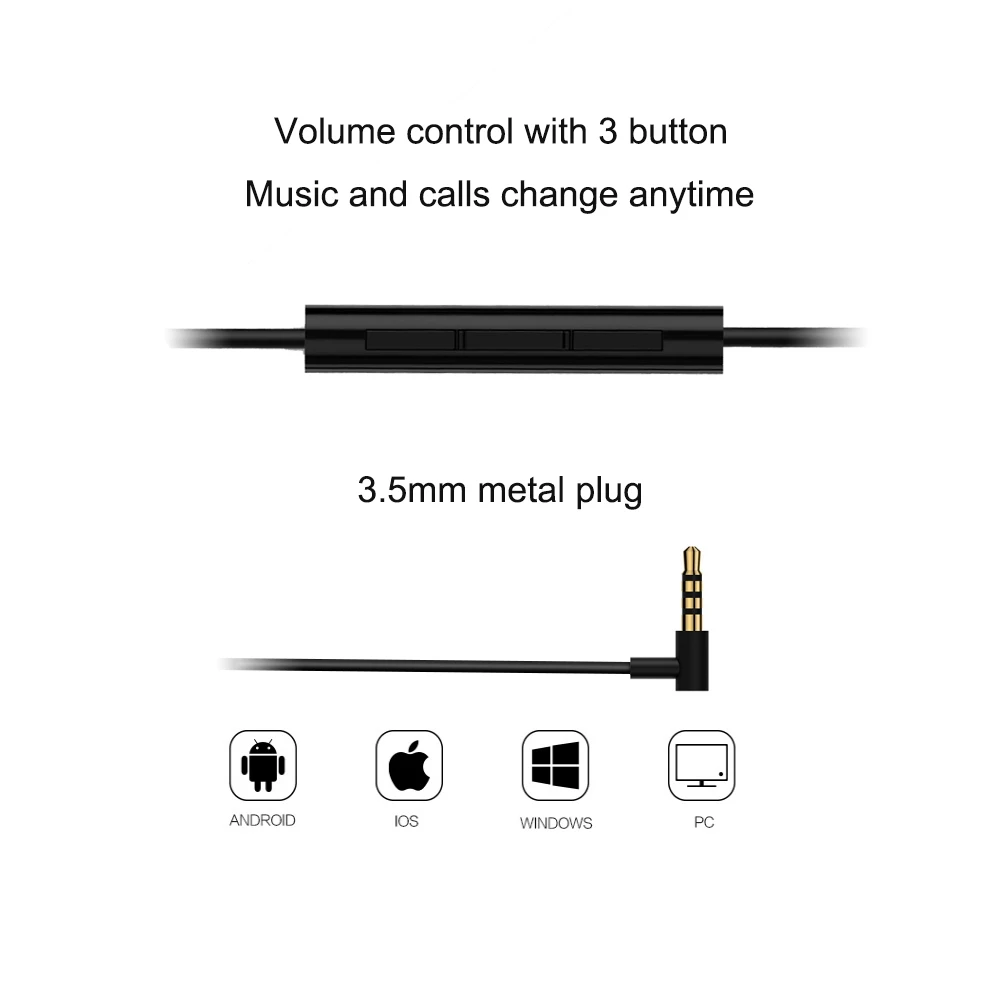 Новинка 2018 оригинальные гибридные полувкладыши Xiaomi DC 3 5 мм наушники с микрофоном
