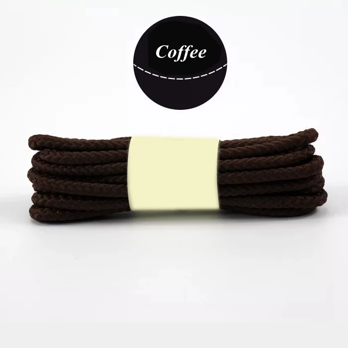 Coffee 1 пара 14 цветов шнурки круглые кроссовки шнурки для детей и взрослых Спорт на открытом воздухе шнурки струны Длина 80 100 120 140 160 см YD-3 - Цвет: Coffee
