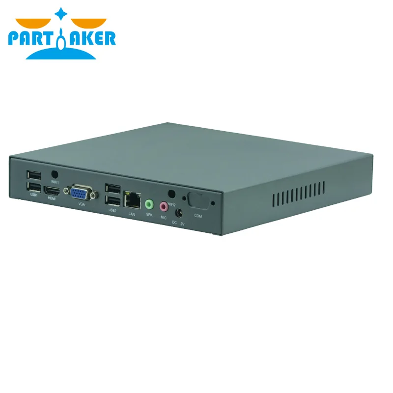 Мини ПК без вентилятора мини intel celeron j1800 приставка M50 бесплатная доставка|mini pc