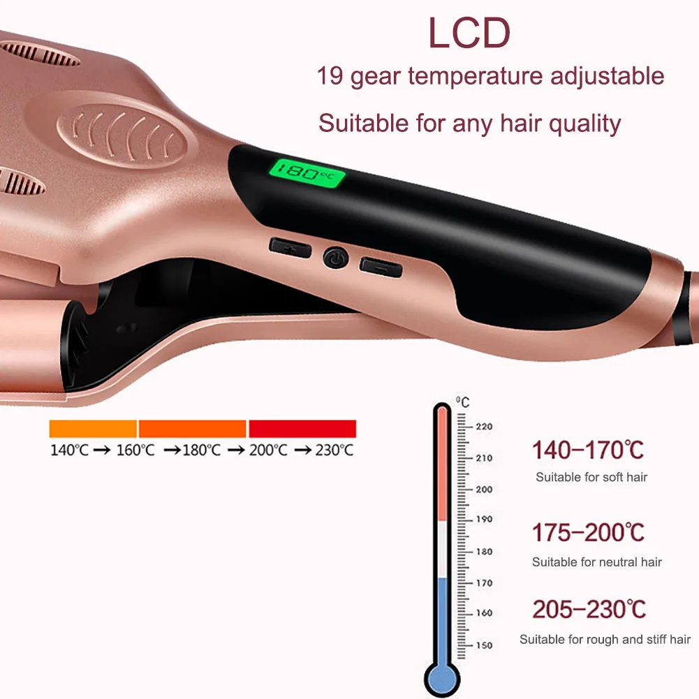 Автоматические щипцы для завивки волос из США/ЕС/Австралии/Великобритании