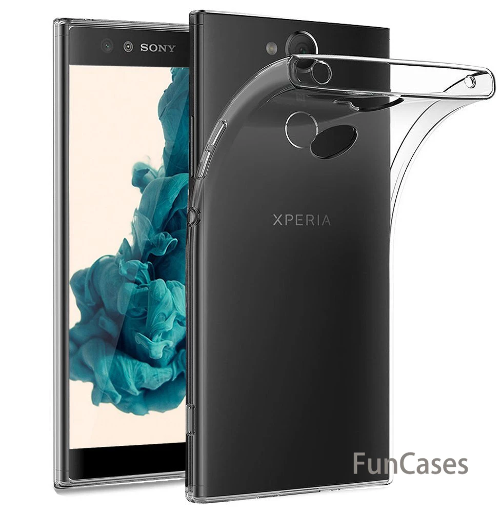 Для sony Xperia L2 Чехол Мягкий ТПУ силиконовый гелиевый задняя Сумка Coque/чехол для