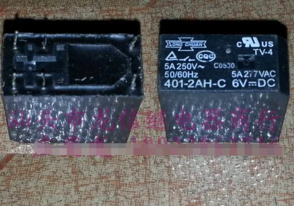 

Реле 401-2AH-C 6VDC OSA-2A 42F-2A-6V