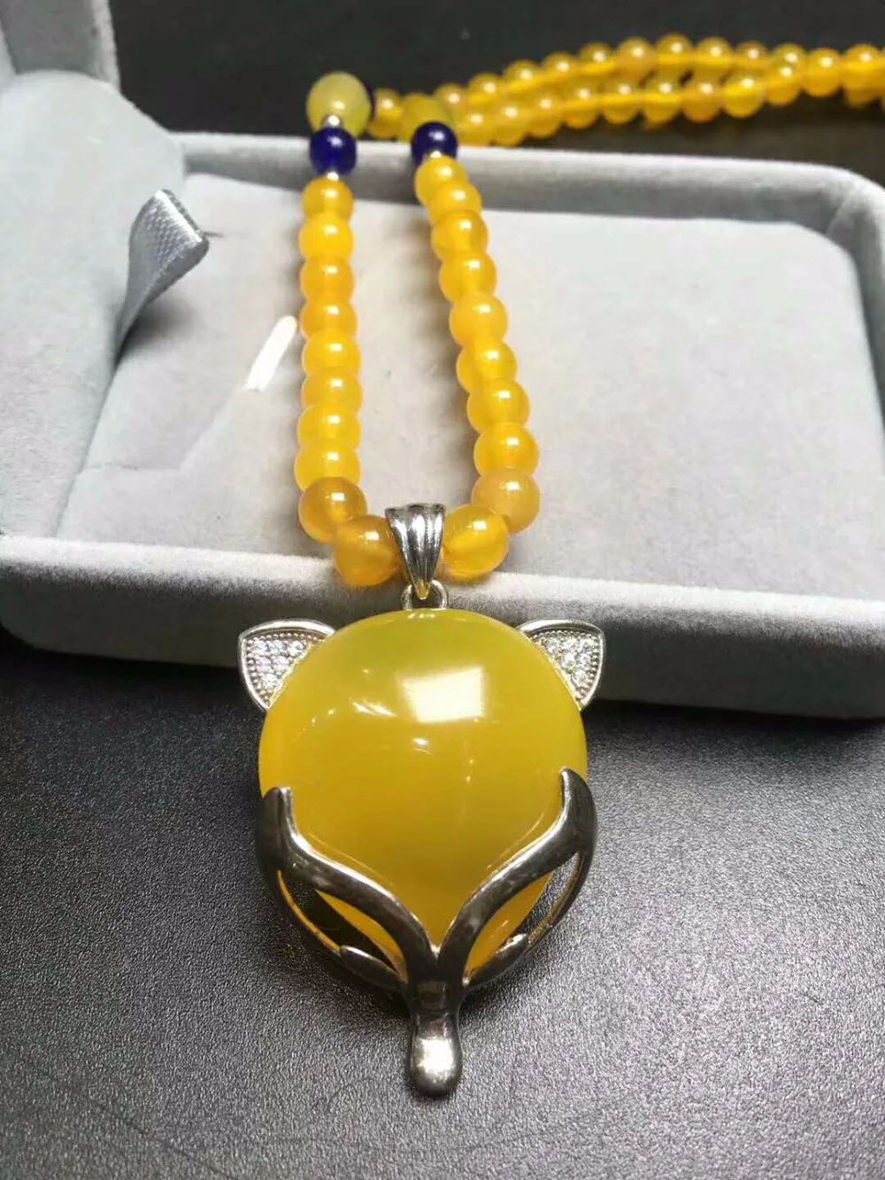 New natural green jadeite sweater chain 925 silver inlaid | Украшения и аксессуары