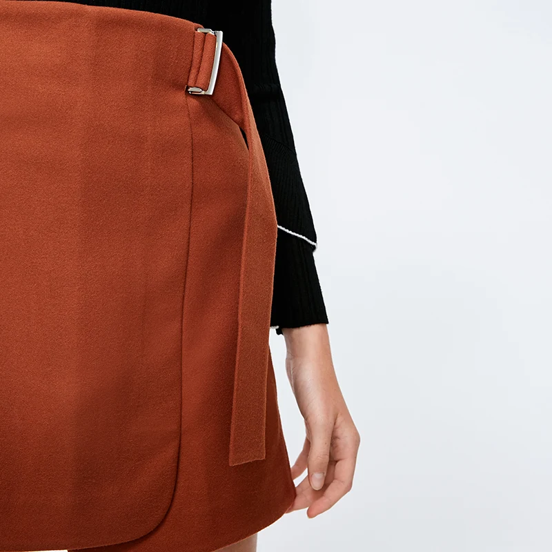 Vero Moda Женская Асимметричная юбка миди со шнуровкой на талии | 318316540