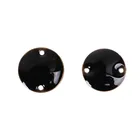 DoreenBeads модные медные эмалированные блестки разъемы круглые непокрытые красочные эмалированные ювелирные изделия DIY фурнитура 12 мм диаметр, 10 шт.