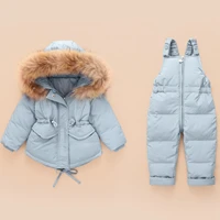 russian winter jacket kids overalls for girls boys kids snowsuit baby boy girl coat down jackets toddler new year clothing set