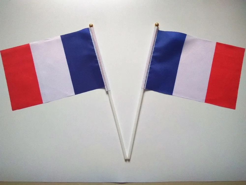 Оптовая продажа французские баннеры с волнистыми французскими национальными