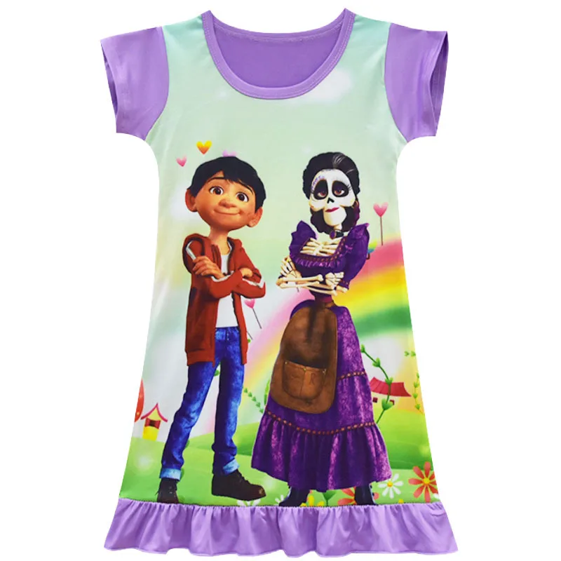 Kids child children Mia and me dress Cartoon Clothes clothes Short Sleeve Dress COCO MIA 8859 | Детская одежда и обувь