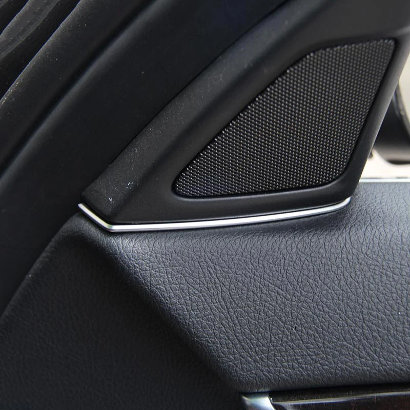 2 шт./компл. хром интерьерные аксессуары для BMW 5 серии f10 520li 525li 530 2011 2017 крышка