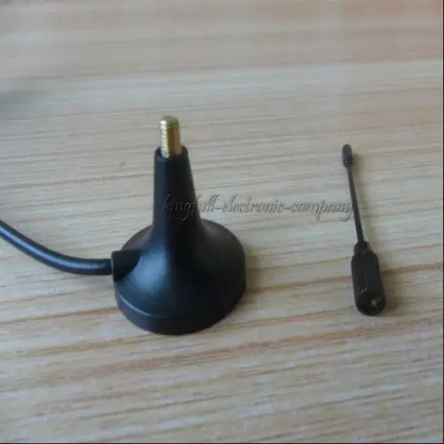 Маленькая антенна на присоске GSM (900 \ 1800 МГц) (9 4 см) SMA Male RG174 HY | Электронные
