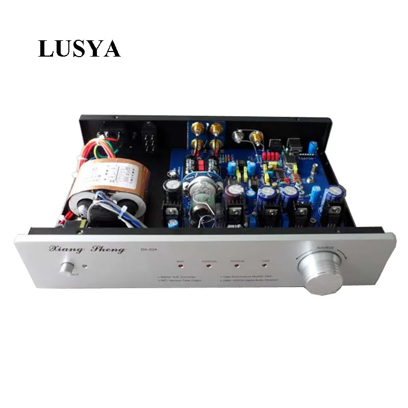 Lusya DAC 03 AK4118 AK4495 OPA2604AU * 3 SA9023 BNC коаксиальное волокно USB 2 0 цифровое аудио