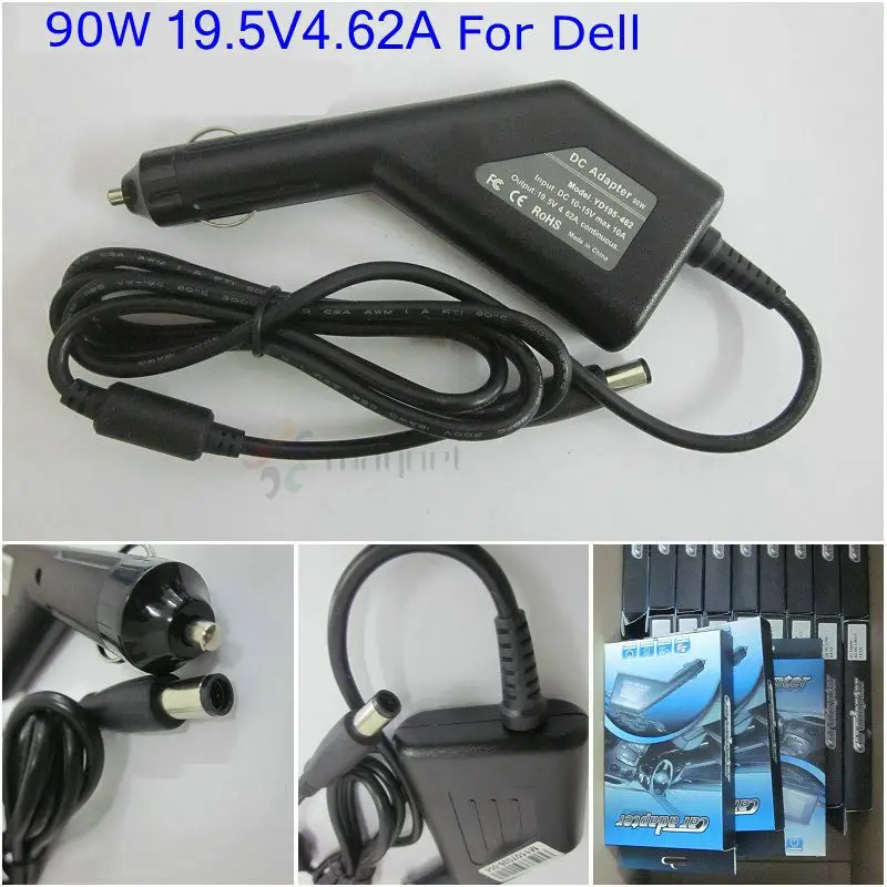 Автомобильное зарядное устройство для ноутбука 19 5 в 4.62A 90 Вт Dell Vostro 1000 1088 1200 1310 1400