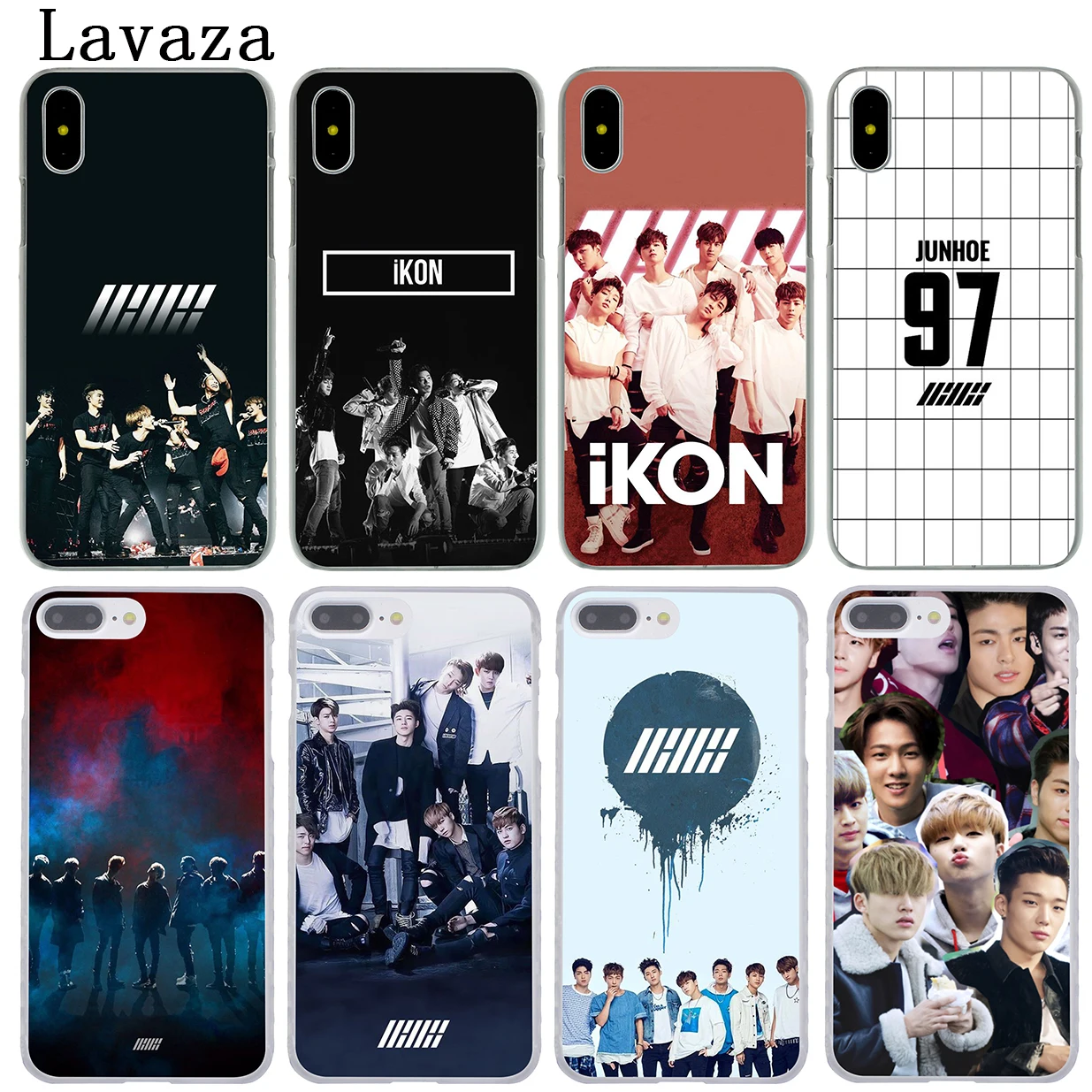 Твердый чехол для телефона Lavaza IKON Kpop iPhone XR X 11 Pro XS Max 7 8 6 6S 5 5S SE 4S 4 10|Чехлы-накладки| |