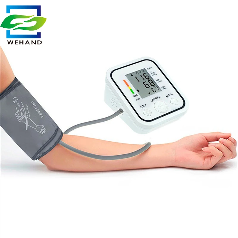 arm cuff Digital Upper Arm Blood Pressure meter Heart Beat Meter Machine Tonometer