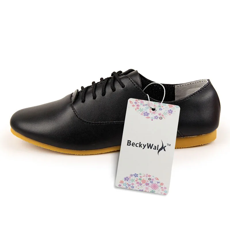 BeckyWalk/Женская обувь для отдыха на плоской подошве женская из натуральной кожи