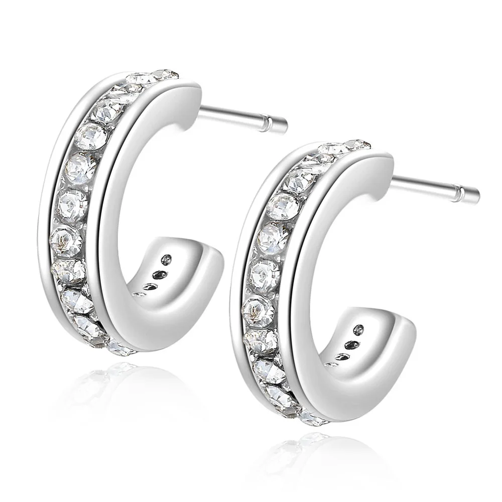 Женские серебряные серьги с покрытием из серебра 925 пробы | Украшения и