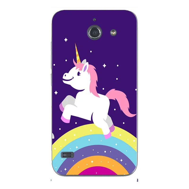 ZX48 Чехол для телефона, чехол для huawei Ascend Y550 Y 550 L01, Y550-L01 корпус телефона с рисунком, окрашенный Мягкий ТПУ силиконовый чехол в виде цветка - Цвет: ZX48