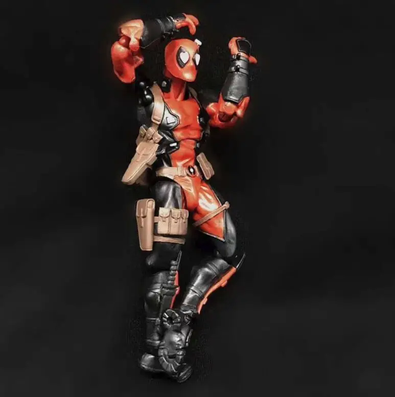 Высокое качество Marvel 15 см X-MAN Дэдпул супер герой BJD Суставы подвижные ПВХ фигурка модель игрушки