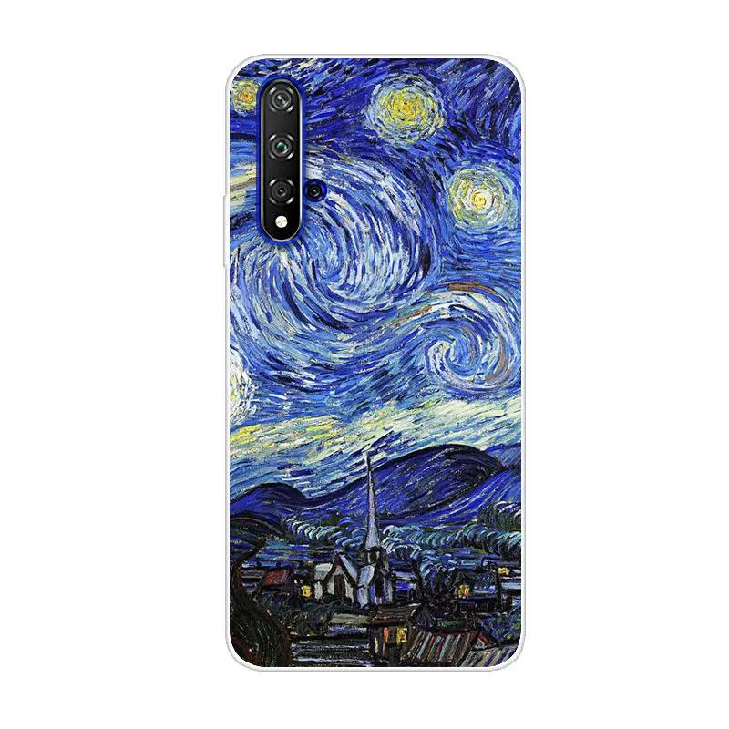 Case 25 Силиконовый чехол ТПУ для Honor 20, мягкий чехол для телефона huawei Honor 20 Pro 20Pro Honor20 Lite YAL-L41 20i - Цвет: Case 25