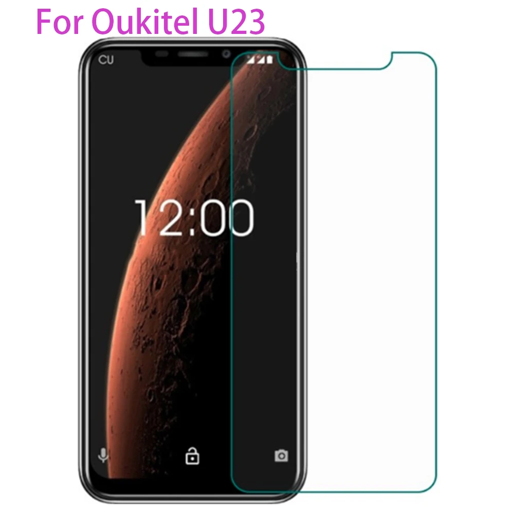 2 шт. закаленное стекло Naxtop 2.5D для Oukitel U25 Pro / U23 U22 U20 Plus U15 U15s Transparent|Защитные стёкла и