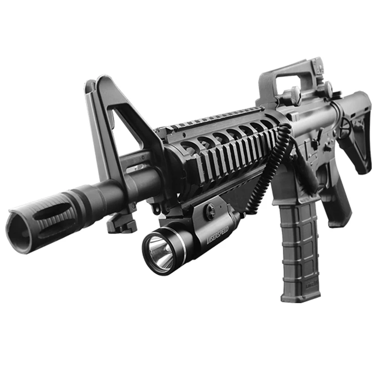 450 люмен тактический светодиодный фонарь с Пикатинни монтируемый на рельсах