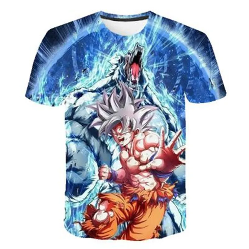 TS3220 Новинка года, Детская футболка с 3d принтом Dragon Ball DBZ Bulma Super Saiyan vegeta футболка с японским аниме летняя модная детская футболка - Цвет: TS3220