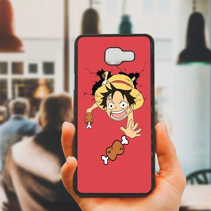 Cartoon One Piece Luffy Cell Phone Cases PC Hard Plastic Cover for Samsung Galaxy S8 S9 Plus S3 S4 S5 Mini S7 S6 Edge Case |
