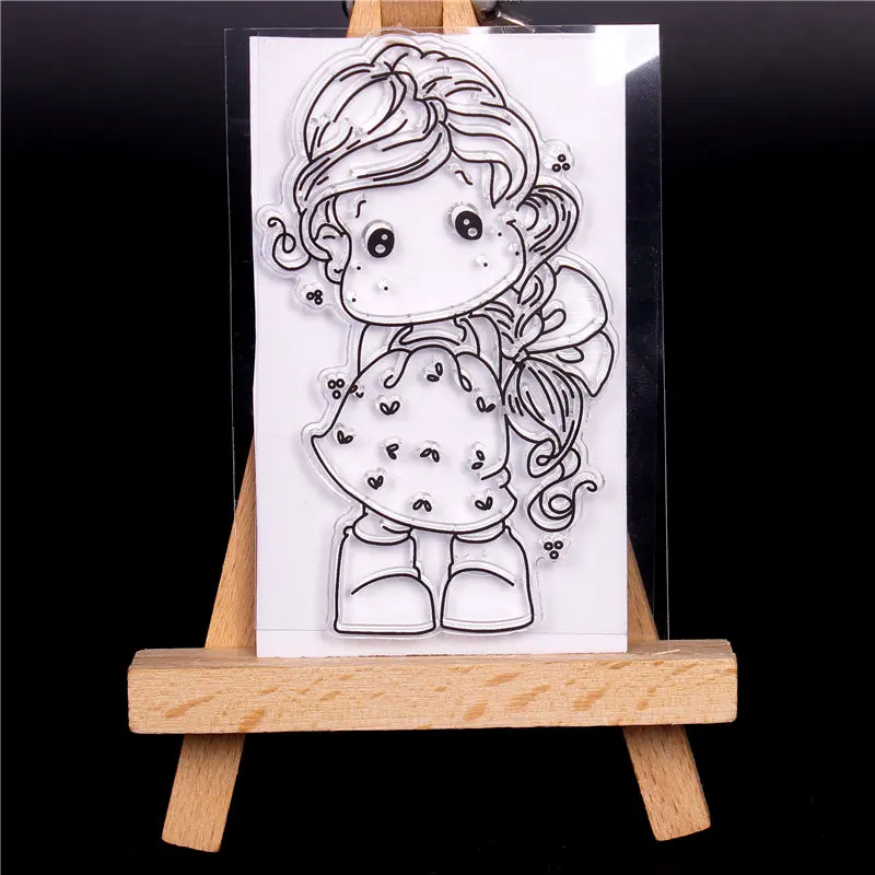 Прозрачные силиконовые штампы для самостоятельного скрапбукинга карты