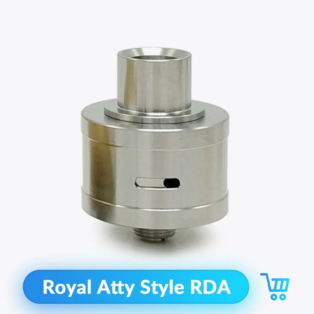 Volcanee Coppervape Atty DB Styled RDA Atomizer Rebuildable Dripping 22mm Diameter for Electronic Cigarette Box Mod Vape Tank |