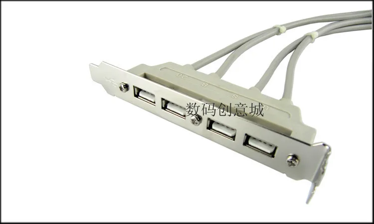 4 разъём(ов) USB 2.0 концентраторы материнская плата хост адаптер чехол планка на