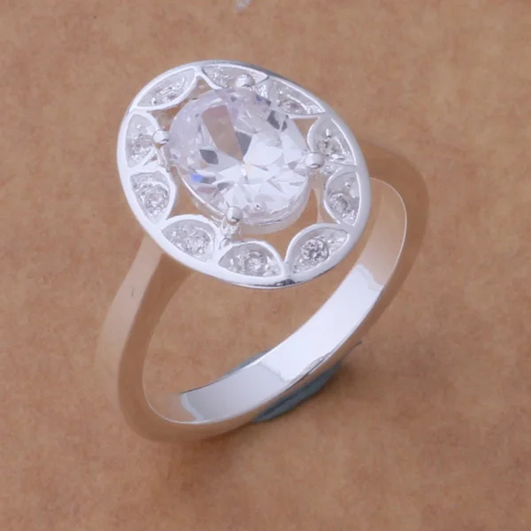 Оптовая продажа высококачественные посеребренные модные ювелирные кольца |