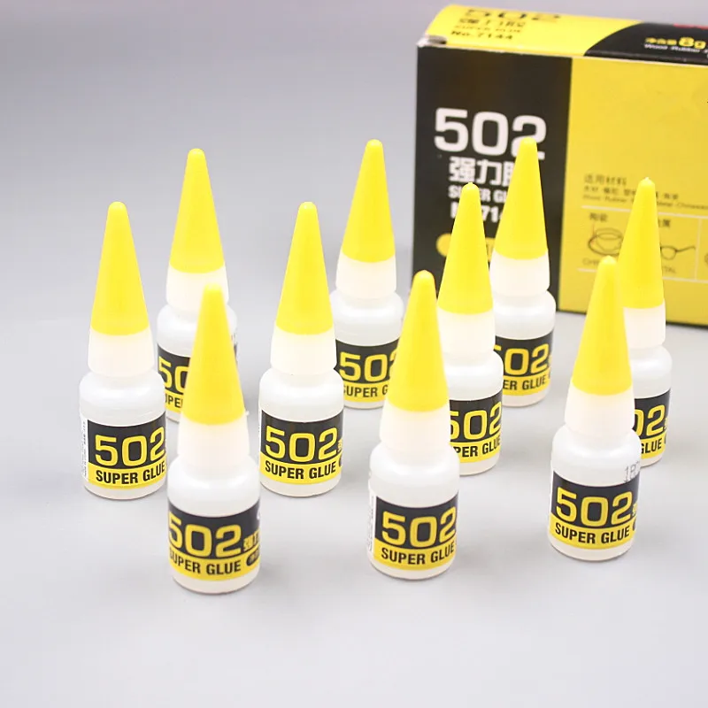 Шт. 3 шт. мгновенный Быстросохнущий цианакрилатный клей сильная связь быстрая