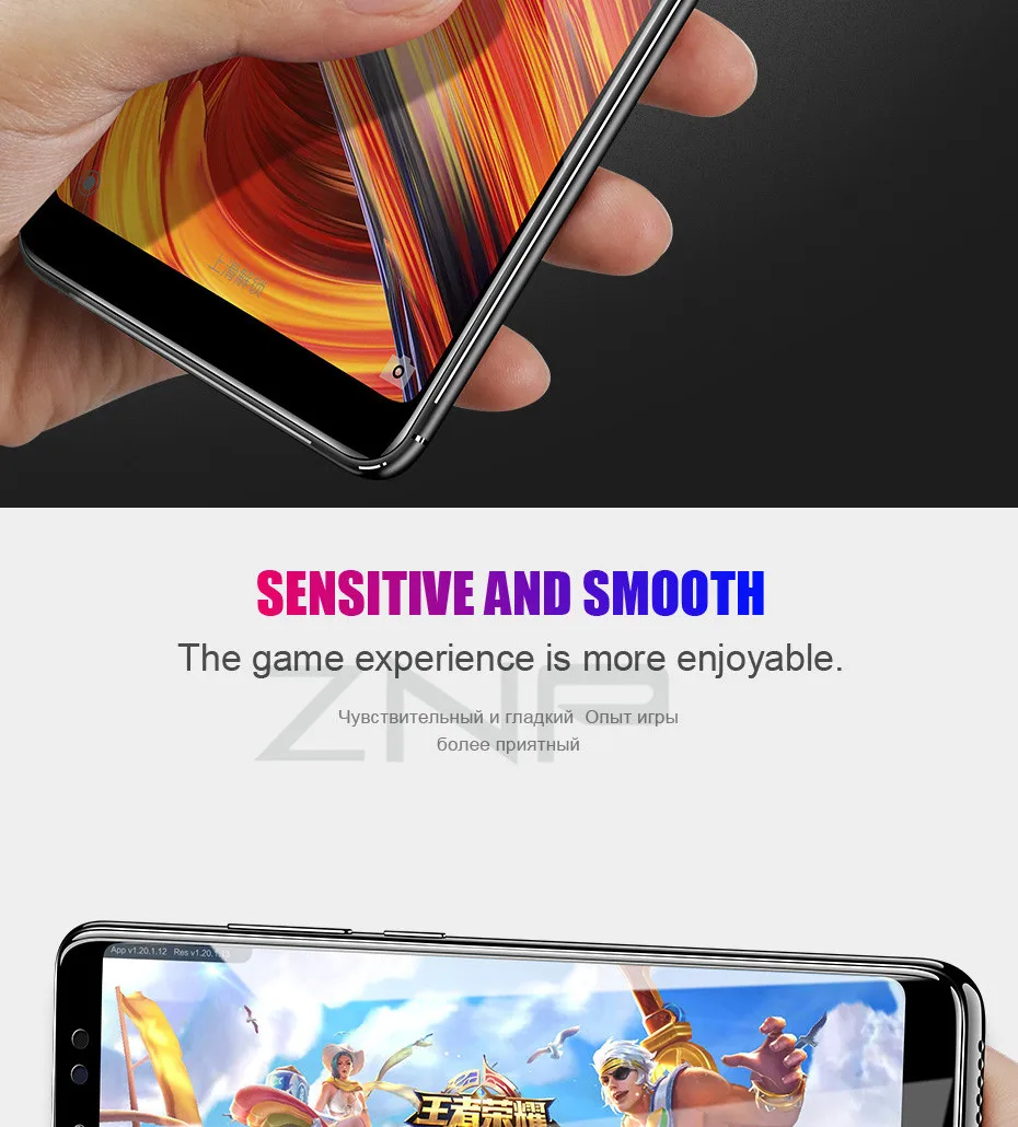 ZNP 25D Защитное стекло для Xiaomi Redmi 7 6 Pro 6A 4X5 Plus закаленное защитное стекло для Redmi Note 7 6 Pro note 5 Pro