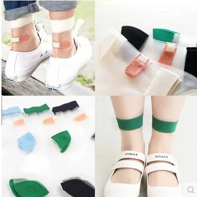 Женские носки в стиле пэчворк цвет ассортименте 1 пара | Женская одежда