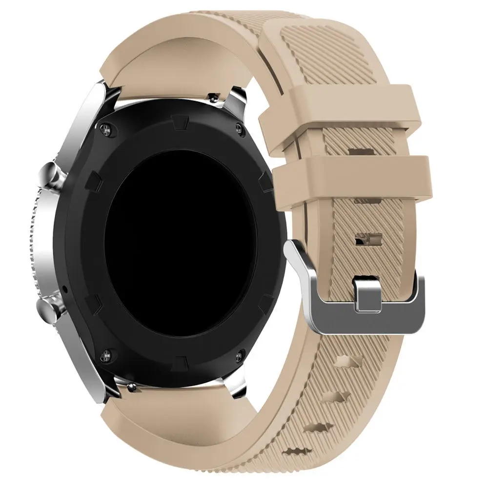 Горячая Распродажа 22 мм спортивный силиконовый ремешок для samsung gear S3 Frontier Band для gear S3 классический резиновый ремешок для часов сменный Браслет