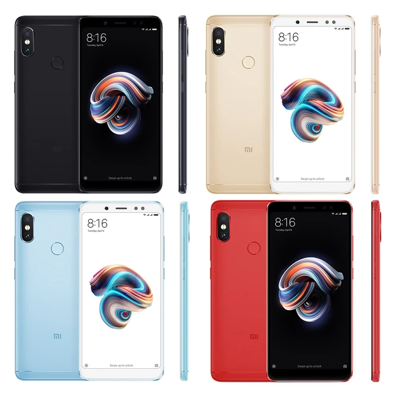 Глобальная версия Xiaomi Redmi Note 5 4GB 64GB 99 &quotполный экран Двойная камера мобильный