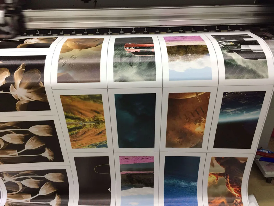 Нефрита Искусство фоторамка Номер напечатанный плакат 5 шт. пожарного пейзаж