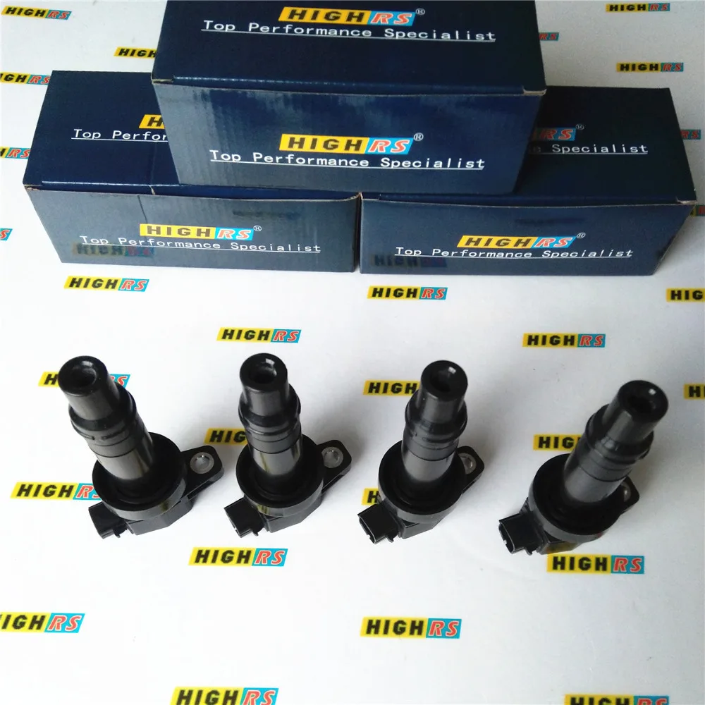 Катушка зажигания для hyundai Accent i20 i30 и Kia Rio Soul Cerato Cee 'd r IGC384 G4FA G4FC 1.4L 1.6L 273012B010 GN10590 упаковка вилка