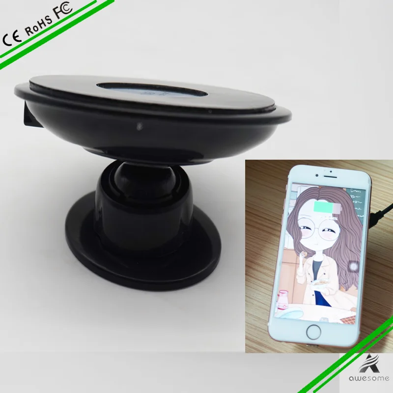 2016 Новое Прибытие Беспроводной Автомобильное Зарядное Устройство Мини Размер Ци