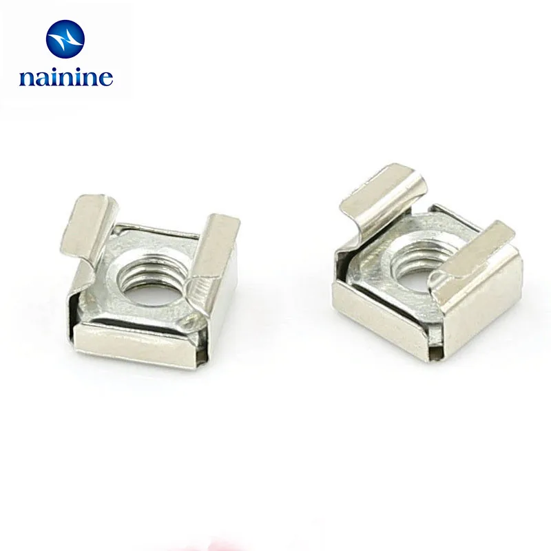 10 комплектов M5 M6 четвертная плавающая гайка кассета эластичный корпус Карточная