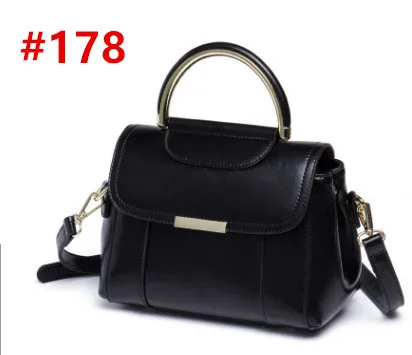 Наивысшего качества Женская мода сумки натуральная кожа сумка Дизайнер tote crossbody сумка - Цвет: 178